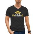 PhD Finished PhinisheD Class Of 2026 Phd Graduation Men's V-Neck T-Shirt