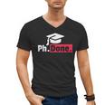PhD GraduationShirt PhDone Tee For Graduates Men's V-Neck T-Shirt