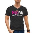 PhDiva Graduation Doctorate Student Graduate Men's V-Neck T-Shirt
