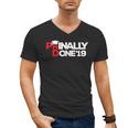 Phinally Done Graduation 2019 Phd Shirt Men's V-Neck T-Shirt