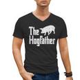Pig The Hogfather Hog Dad Fathers Day Parody Papa Men Men's V-Neck T-Shirt
