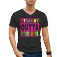 Pink STRAIGHT OUTTA Preschool PRE-K Graduation Men's V-Neck T-Shirt