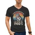 Please Be Patient With Me I'm From The 1900s Cat Men's V-Neck T-Shirt Please Be Patient With Me I'm From The 1900s Cat Men's V-Neck T-Shirt