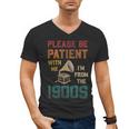 Please Be Patient With Me I'm From The 1900s Cool Gramophone Men's V-Neck T-Shirt Please Be Patient With Me I'm From The 1900s Cool Gramophone Men's V-Neck T-Shirt