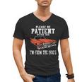 Please Be Patient With Me I'm From The 1900s Old School Men's V-Neck T-Shirt