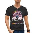 Pre k Graduation Class 2025 Graduate Pre-k Rainbow Girls Men's V-Neck T-Shirt