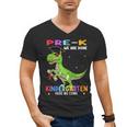 Pre k Graduation We Are Done Class 2023 Pre-k Dinosaur Boys Men's V-Neck T-Shirt