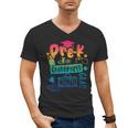 Pre-K Prek3 Prek4 Graduate Quarantine Preschool Graduation Men's V-Neck T-Shirt