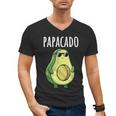 Pregnancy Announcement Shirts Men Dad Papacado Men's V-Neck T-Shirt