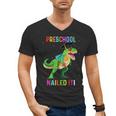 Preschool Graduation Class Of 2022 Graduate Dinosaur Kids Men's V-Neck T-Shirt