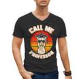 Professor Graduation For PhD Degree Doctor University Men's V-Neck T-Shirt