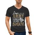 Proud Army National Guard Son National Guard Graduation Men's V-Neck T-Shirt