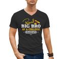 Proud Big Bro Of a College Graduate Graduation Grad Men's V-Neck T-Shirt