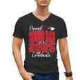 Proud Bonus Dad Of a Class Of 2025 Graduate Graduation Men's V-Neck T-Shirt