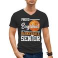 Proud Boyfriend Of A 2025 Senior Graduation Basketball Men's V-Neck T-Shirt