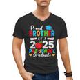 Proud Brother Of a 2025 Preschool Graduate Graduation Men's V-Neck T-Shirt