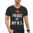Proud Of My BS Graduation Bachelor's Degree T-Shirt Men's V-Neck T-Shirt