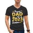 Proud Dad Of A 2023 Senior Graduation Men's V-Neck T-Shirt