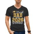 Proud Dad Of A 2026 Graduate Senior Graduation Class Of 2026 Men's V-Neck T-Shirt