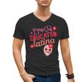 Proud Educated Latina Graduation Masters Degree PhD Men's V-Neck T-Shirt
