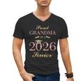 Proud Grandma Of A 2026 Senior Graduate Graduation Men's V-Neck T-Shirt
