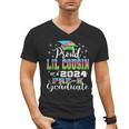 Proud Little Cousin Of PreK School Graduate 2024 Graduation Men's V-Neck T-Shirt