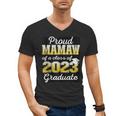 Proud Mamaw Of 2023 Graduate Class 2023 Graduation Family Men's V-Neck T-Shirt