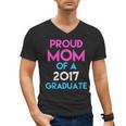 Proud Mom Of A 2017 Graduate Graduation Tee T-Shirt Men's V-Neck T-Shirt
