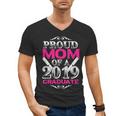 Proud Mom Of 2019 Graduate Class 2019 Tshirt Graduation Men's V-Neck T-Shirt