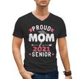 Proud Mom Of a 2021 Senior Year School Graduation Party Men's V-Neck T-Shirt