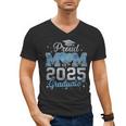 Proud Mom Of a 2025 Graduate For Class Of 2025 Graduation Men's V-Neck T-Shirt