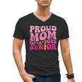Proud Mom Of a 2025 Graduate Class Senior Graduation Mother Men's V-Neck T-Shirt