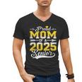 Proud Mom Of a 2025 Senior Graduate Graduation Men's V-Neck T-Shirt