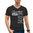 Proud Mom Of A 2026 Graduate Grad Senior Mother Graduation Men's V-Neck T-Shirt