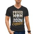 Proud Mom Of a 2026 Senior Volleyball Graduation Men's V-Neck T-Shirt