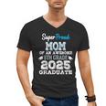 Proud MOM Of A 8th Grade Graduate 2025 Elementary Graduation Men's V-Neck T-Shirt