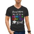 Proud Mom Of A Kindergarten Grad Shirt Graduation Men's V-Neck T-Shirt