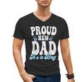 Proud New Dad It's A Boy Father To Be Soon To Be Dad Men's V-Neck T-Shirt