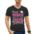Proud Niece Of a Class Of 2026 Graduate For Graduation Men's V-Neck T-Shirt