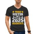 Proud Sister Of a Class Of 2025 Graduate Family Graduation Men's V-Neck T-Shirt