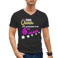 Queen 6th Grade Graduation For Girls Men's V-Neck T-Shirt