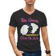 This Queen Mastered It Masters Graduation Class Of 2026 Men's V-Neck T-Shirt