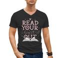 Read Your Heart Out Book Adventures In Pages Men's V-Neck T-Shirt