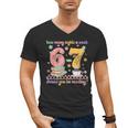 Reading 67 Teacher Six Seven Reading 6 7 Book Lover Men's V-Neck T-Shirt