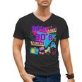 Retro 1980s 80's Baby 1990s 90's Made Me Nostalgia Birthday Men's V-Neck T-Shirt