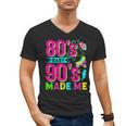 Retro 1980s 80's Baby 1990s 90's Made Me Nostalgia Vibes Men's V-Neck T-Shirt Retro 1980s 80's Baby 1990s 90's Made Me Nostalgia Vibes Men's V-Neck T-Shirt