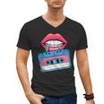 Retro 80s And 90s Cassette Perfect For Nostalgia Men's V-Neck T-Shirt