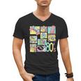 Retro 80s Nostalgia 1980s Throwback Party Costume Men's V-Neck T-Shirt Retro 80s Nostalgia 1980s Throwback Party Costume Men's V-Neck T-Shirt