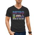 Retro Gaming Nostalgia Tee Perfect For 90s Lovers Men's V-Neck T-Shirt Retro Gaming Nostalgia Tee Perfect For 90s Lovers Men's V-Neck T-Shirt