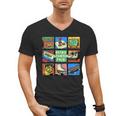 Retro Starter Pack 80s 90s Vintage Nostalgia Cassette Tape Men's V-Neck T-Shirt Retro Starter Pack 80s 90s Vintage Nostalgia Cassette Tape Men's V-Neck T-Shirt